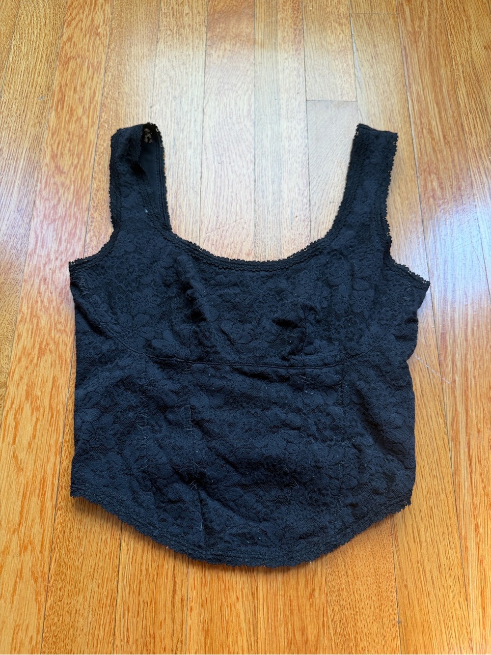 Victoria's Secret Black Lace Camisole Tank